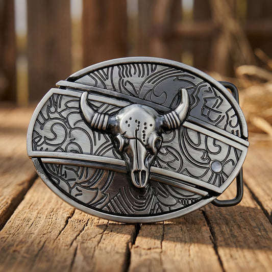 Pocket Tool Buckle (Buffalo Skull)